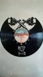 $WI3 Vinyl Record Clock