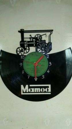 Mamod Steam Train Vinyl Record Clock