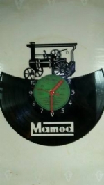 Mamod Steam Train Vinyl Record Clock