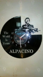 Alpacino Vinyl Record Clock