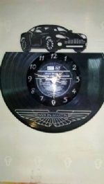 Aston Martin Vinyl Record Clock