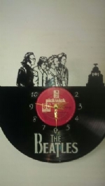 Beatles Group Vinyl Record Clock