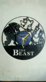 Beauty And The Beast New Vinyl Record Clock