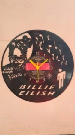 Billie Eilish Themed Record Clock