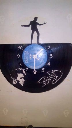 Billy Fury Vinyl Record Clock