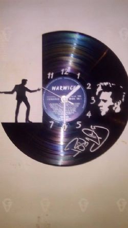Billy Fury Special Vinyl Record Clock