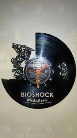 Bioshock Vinyl Record Clock
