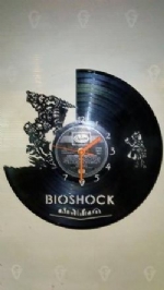 Bioshock Vinyl Record Clock
