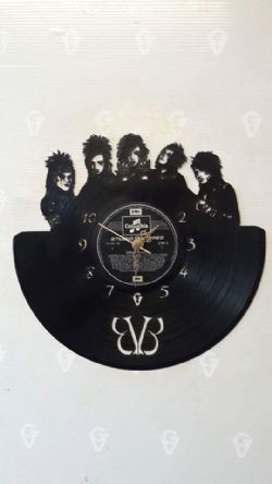 Black Veil Brides Vinyl Record Clock