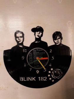 Blink 182 Vinyl Record Clock