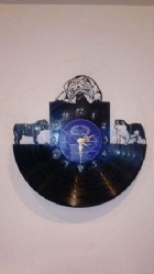 British Bulldogs 3 Vinyl Record Clock