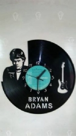 Bryan Adams Vinyl Record Clock