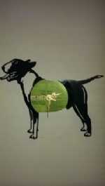 English Bull terrier Dog Full Vinyl Record Clock
