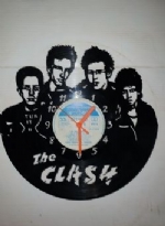 The Clash Themed Vinyl Record Clock
