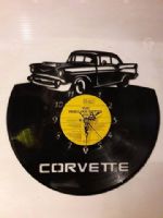 Chevrolet Corvette Vinyl Record Clock