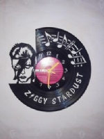 David Bowie - Ziggy Stardust Vinyl Record Clock