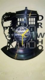 Dr Who peter Capaldi Vinyl Record Clock