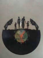Family together Vinyl Record Clock