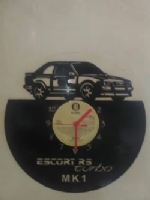 Ford Escort mk1 Vinyl Record Clock