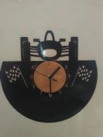 Formula Racing Classic Car Vinyl Record Clock