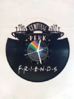 Friends Themed Vinyl Record Clock