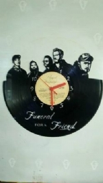 Funeral for a Friend Vinyl Record Clock