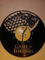 Game Of Thrones Vinyl Record Clock