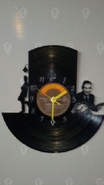 George Formby Vinyl Record Clock