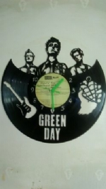 Greenday Vinyl Record Clock