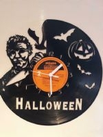 Halloween Michael Myers Vinyl Record Clock
