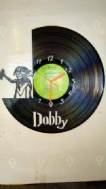 Harry Potter Dobby Vinyl Record Clock