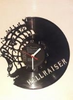 Hellraiser Pinhead Vinyl Record Clock
