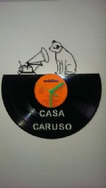 HMV His Masters Voice Vinyl Record Clock