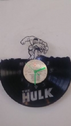 Marvel Incredible Hulk Vinyl Record Clock