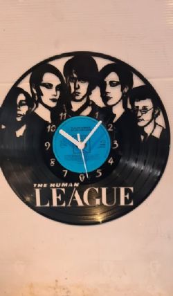The Human League Themed Record Clock