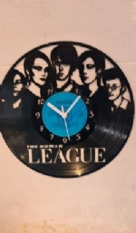 The Human League Themed Record Clock