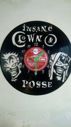 Insane Clown Posse Vinyl Record Clock
