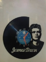 James Dean Vinyl Record Clock