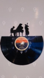 Jazz Vinyl Record Clock