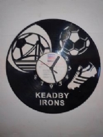 Keadby Irons Football Club Themed Record Clock