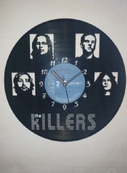Killers Themed Record Clock