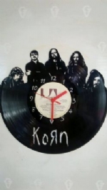 KORN Vinyl Record Clock
