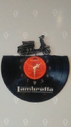 Lambretta Scooter Record Clock