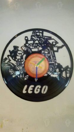 Lego Movie Vinyl Record Clock