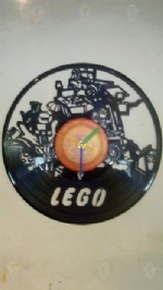 Lego Movie Vinyl Record Clock