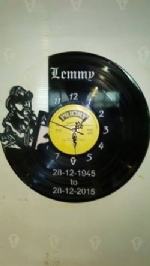 Lemmy Side Vinyl Record Clock