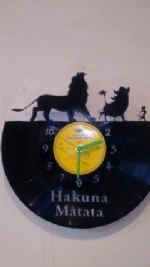 Lion King Vinyl Record Clock