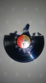 Lions Pride Vinyl Record Clock