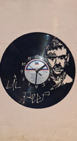 Lil Peep Themed Record Clock
