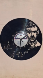 Lil Peep Themed Record Clock